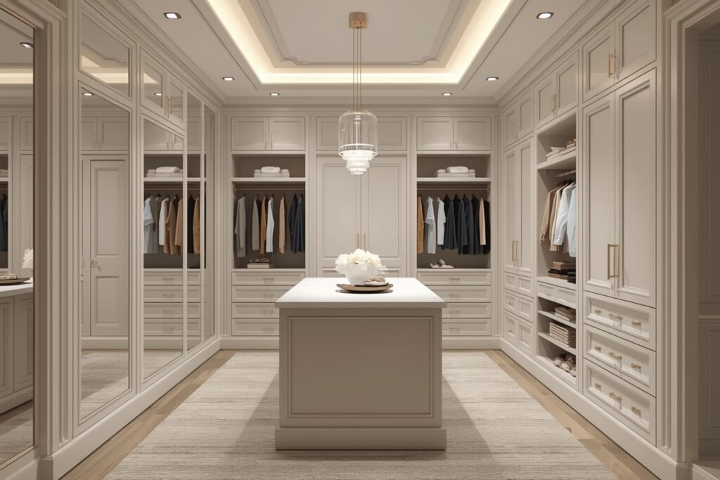 stunning dressing room design: 15 elegant & luxurious ideas for modern homes 3 lucid origin Luxury walk in dressing room with open wSmall stunning dressing room design with 0