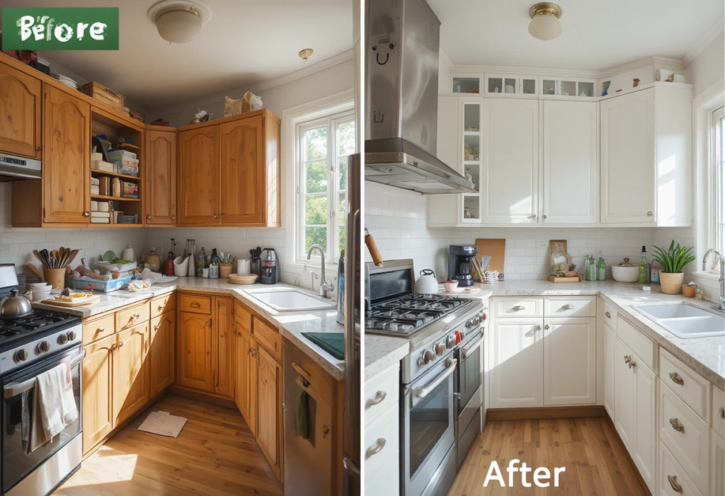 ๐ฝ๏ธ 15 Kitchen Organization Ideas for Free Space โ Smart Storage Tips for a Clutter-Free Kitchen 1 piclumen 1769516446678