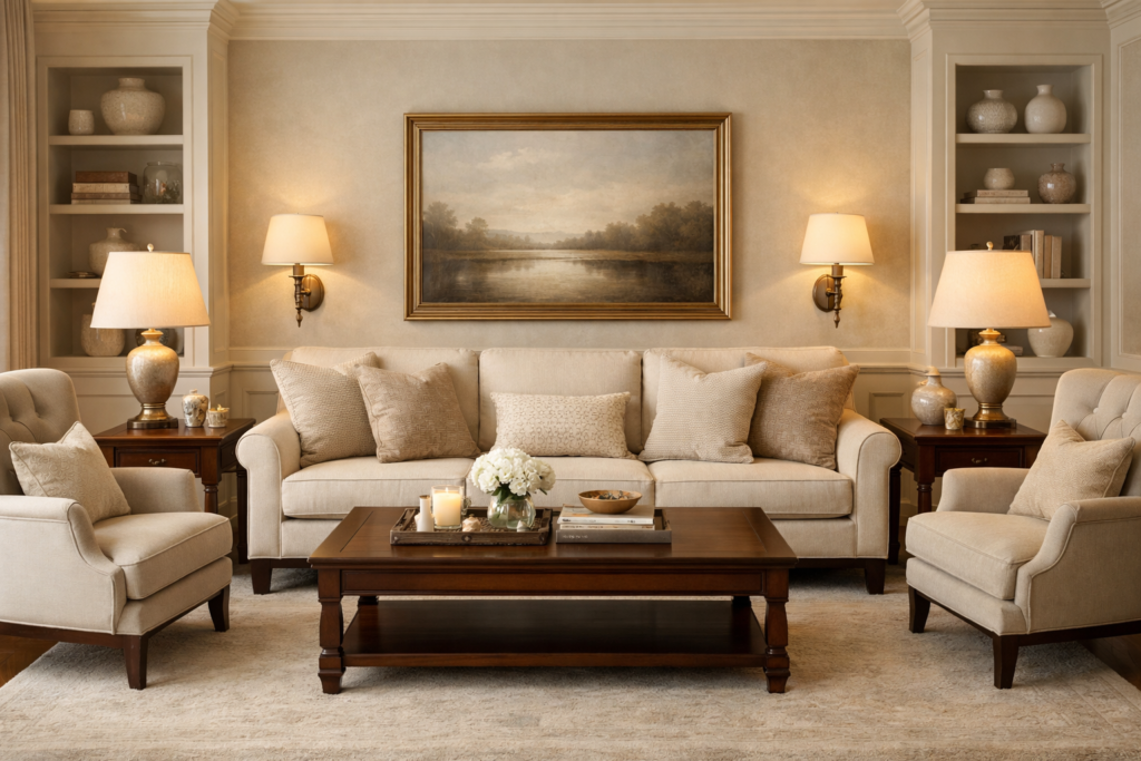 15 Creative Classic Living Room Ideas That Feel Timeless, Elegant & Cozy 6 ChatGPT Image Feb 22 2026 09 02 29 PM