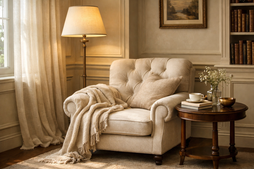 15 Creative Classic Living Room Ideas That Feel Timeless, Elegant & Cozy 12 ChatGPT Image Feb 22 2026 09 12 35 PM