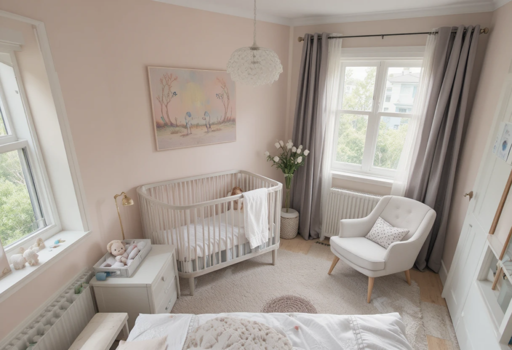 25 Small Nursery Ideas to Try for Cozy, Smart & Beautiful Baby Spaces 2 piclumen 1770310227671