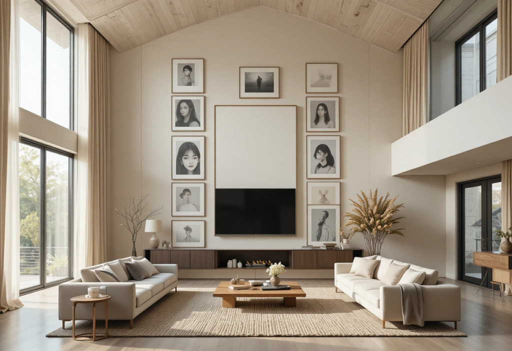 Creative High Ceiling Living Room Ideas That Feel Cozy, Stylish & Livable 4 piclumen 1770393315699