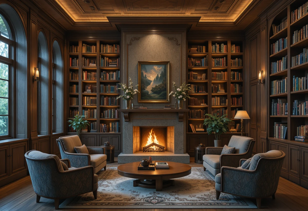 15 Creative Cozy Home Library Ideas That Make Your Reading Space Feel Warm & Beautiful 12 piclumen 1771328797891