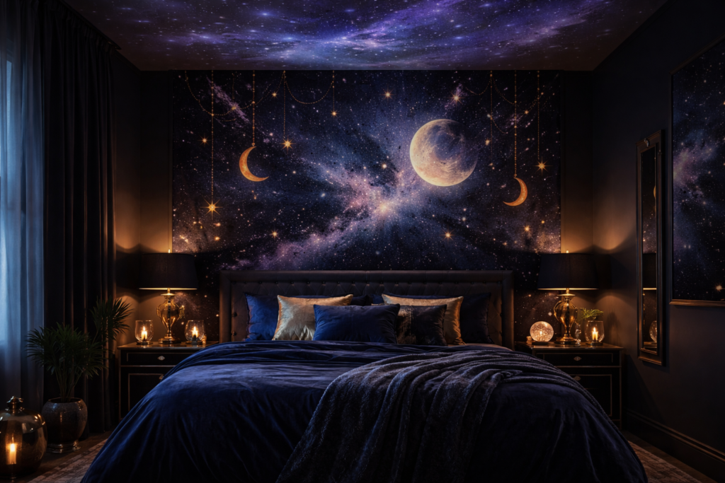 Creative Tapestry Bedroom Ideas: Turn Your Bedroom into an Artful, Cozy Sanctuary (Boho to Minimalist) 6 ChatGPT Image Mar 13 2026 05 21 23 PM