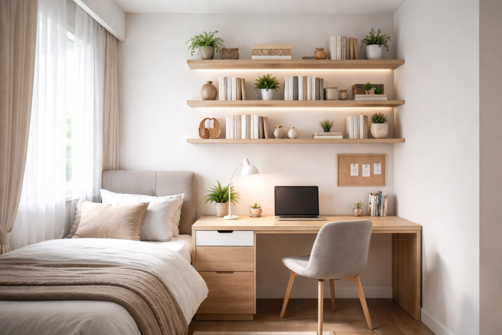 15 Creative Shelves in Bedroom Ideas to Maximize Space & Style (2026 Guide) 10 ChatGPT Image Mar 14 2026 01 16 40 PM