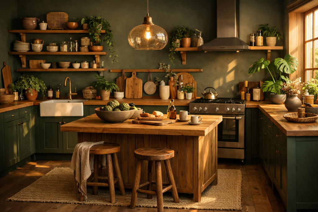 15 Creative Dark Green Kitchen Ideas for a Luxury Look 3 ChatGPT Image Mar 22 2026 08 52 19 PM