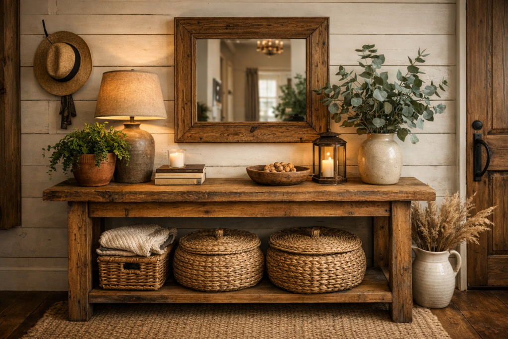 20 Modern & Creative Entryway Table Ideas 4 ChatGPT Image Mar 24 2026 06 02 35 PM