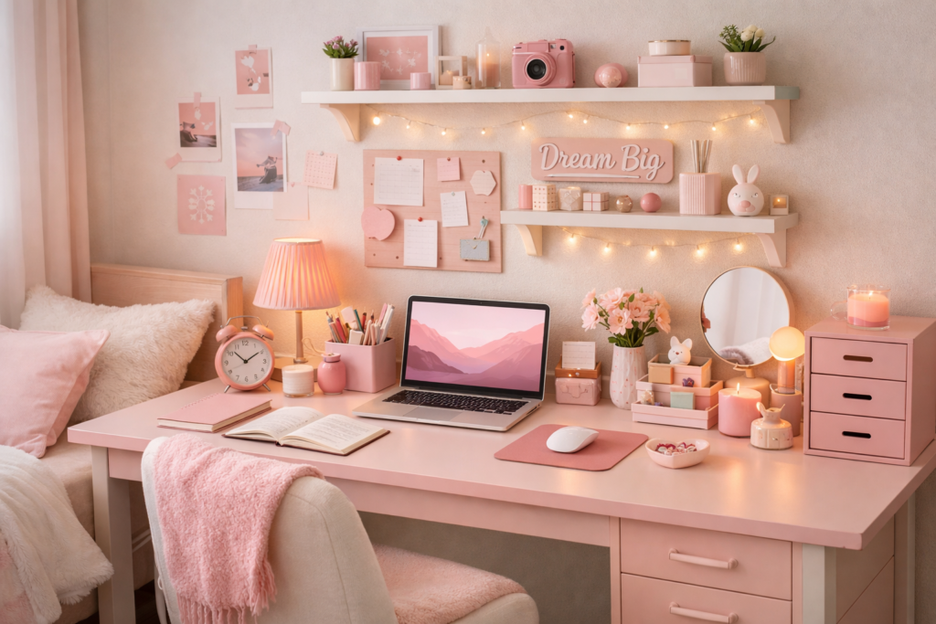 15 Creative Girly Pink Bedroom Ideas for a Dreamy Makeover 15 ChatGPT Image Mar 27 2026 05 43 20 PM