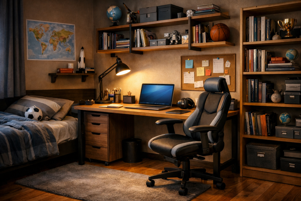 15 Simple & Creative Young Boys Bedroom Ideas 6 ChatGPT Image Mar 29 2026 09 23 28 PM