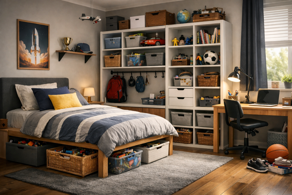 15 Simple & Creative Young Boys Bedroom Ideas 13 ChatGPT Image Mar 29 2026 09 28 35 PM