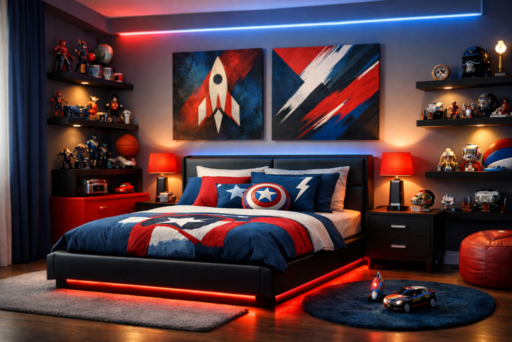 15 Simple & Creative Young Boys Bedroom Ideas 11 ChatGPT Image Mar 29 2026 09 36 32 PM