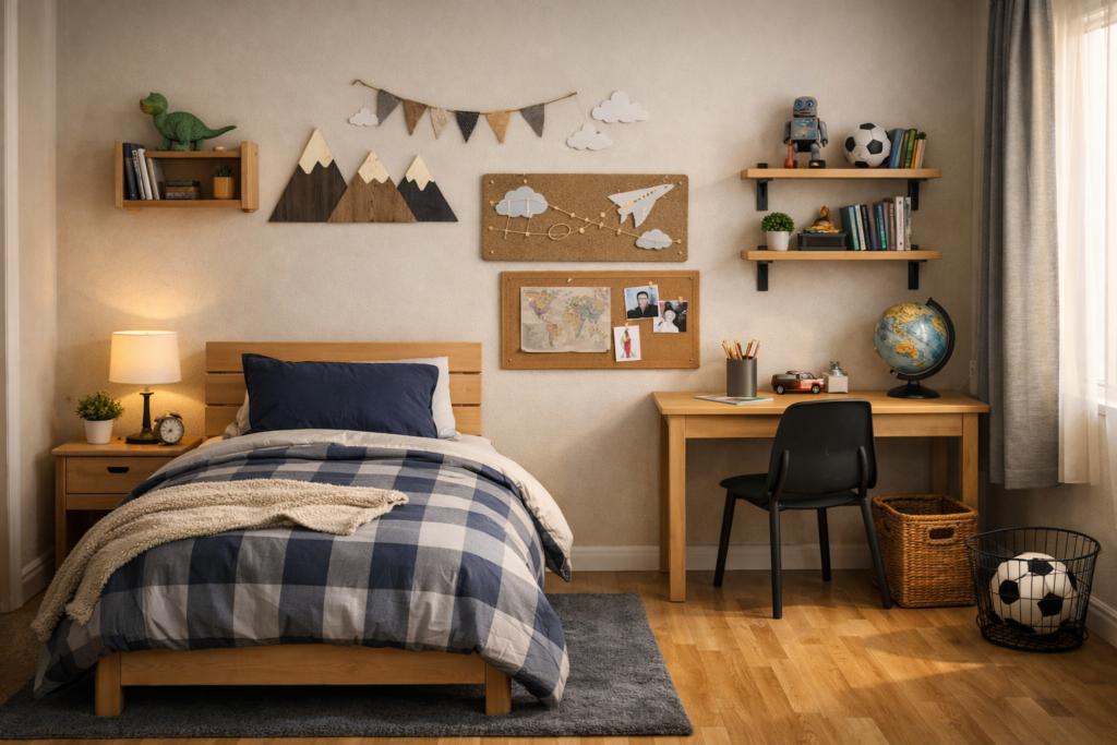 15 Simple & Creative Young Boys Bedroom Ideas 15 ChatGPT Image Mar 29 2026 09 43 47 PM