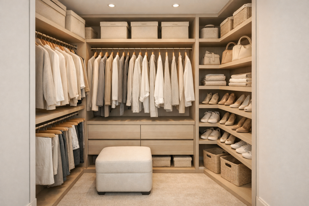 15 Small Walk In Closet Ideas to Try for a Stylish and Organized Space 14 ChatGPT Image Mar 5 2026 08 26 58 PM
