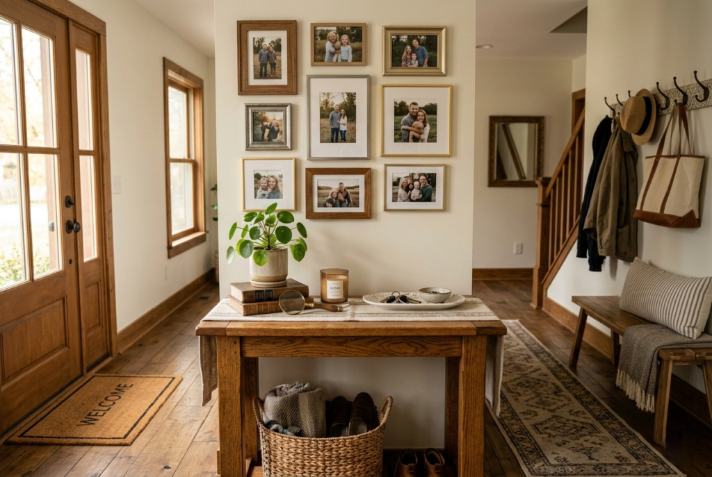 21 Stylish Entryway Ideas to Try for a Beautiful and Welcoming Home 15 Gemini Generated Image ggqu1bggqu1bggqu