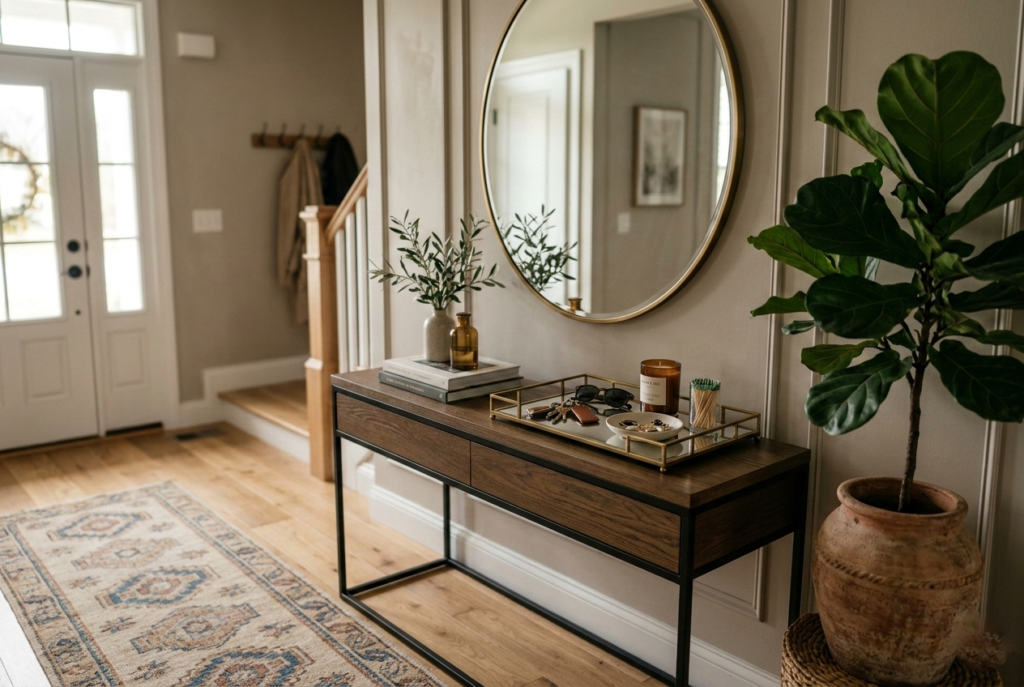 21 Stylish Entryway Ideas to Try for a Beautiful and Welcoming Home 18 Gemini Generated Image w8hfaow8hfaow8hf 1