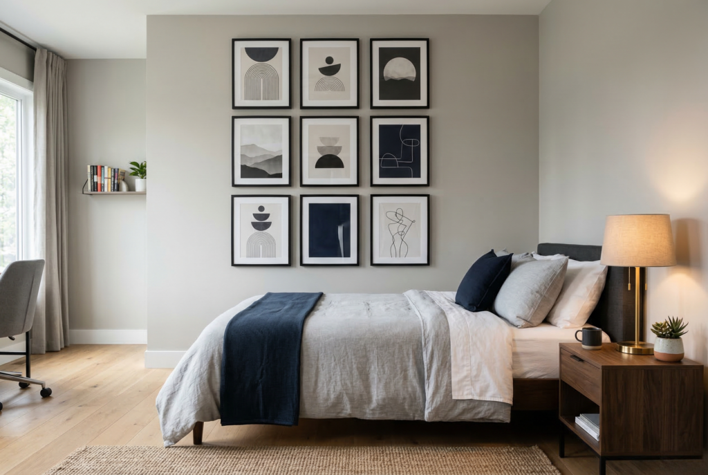 15 Creative Teen Boy Bedroom Ideas (Cool, Functional & Budget-Friendly) 8 Photorealistic modern teen boy bedroom with an upg 1773329260269