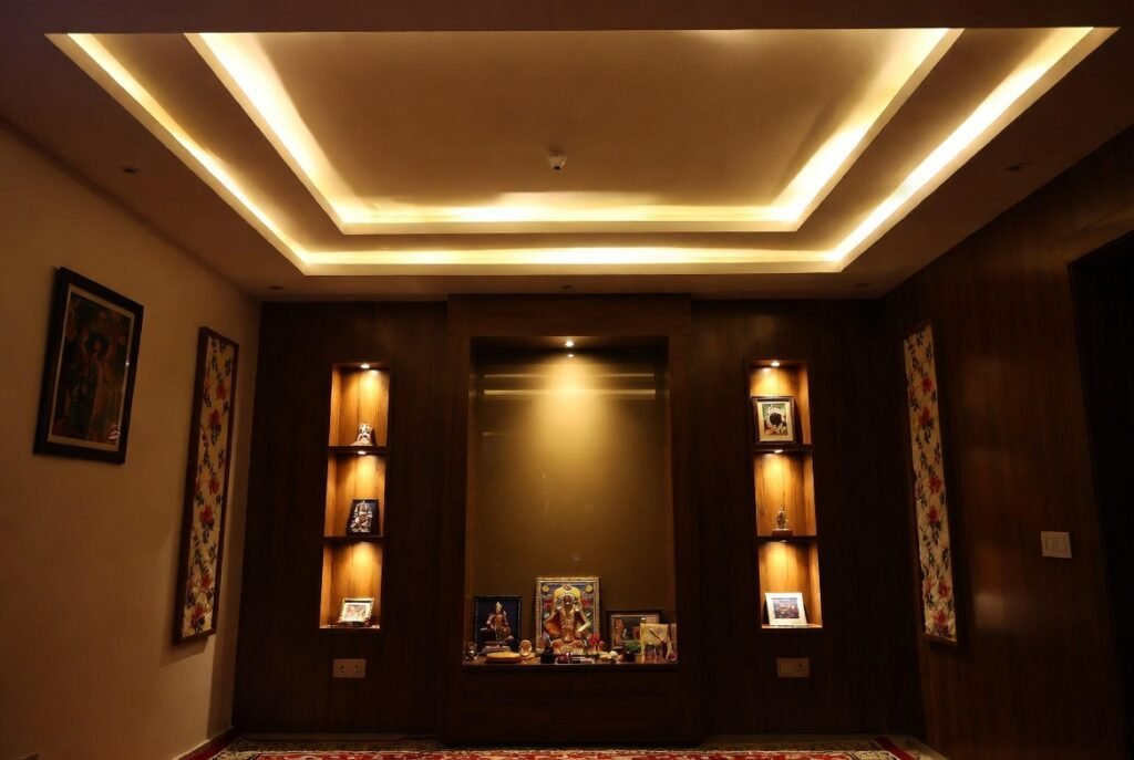 11 Modern Pooja Room Ideas Indian Style to Try for Your Home ✨ 9 1e3ac4b0 f81f 47c6 953f c55f3b49bed9