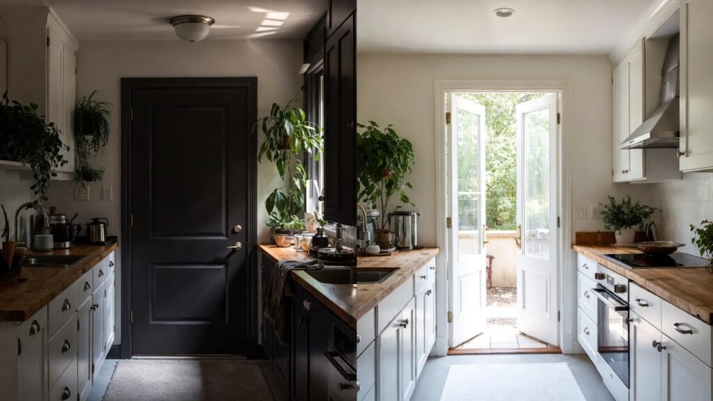 15 Kitchen Door Ideas to Try 2 328c8de9 e6fa 4cd4 b7ca 36f33262790e