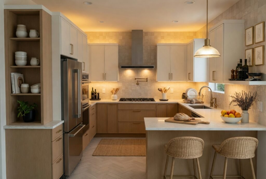 20 Creative U Shaped Kitchen Ideas 23 398ea0c7 f09c 4063 9010 eb43fc7e9dcf