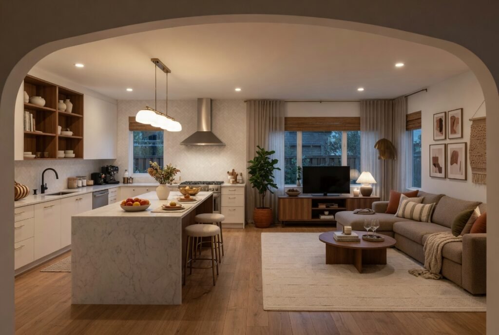 20 Creative Open Plan Kitchen Living Room Ideas 25 5e21ba82 3dba 46ba 8043 fdfca43ab3ba