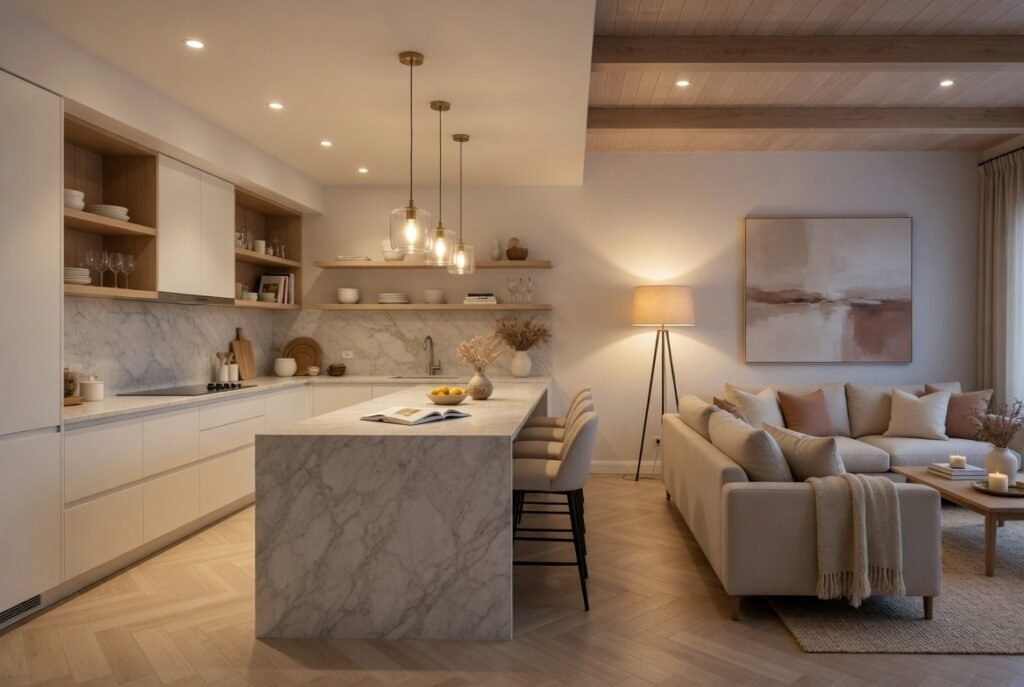 20 Creative Open Plan Kitchen Living Room Ideas 8 869108ae 25e3 45f5 b471 d42f25d0d30f