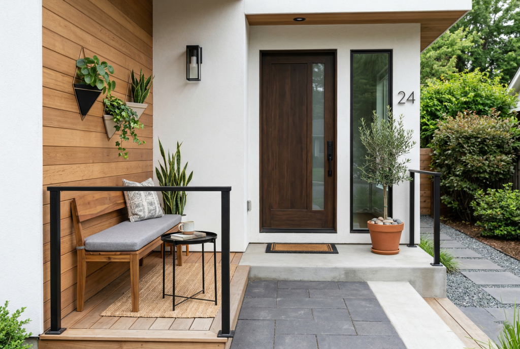 20 Small Front Porch Ideas to Try 2 Gemini Generated Image 1efc2n1efc2n1efc