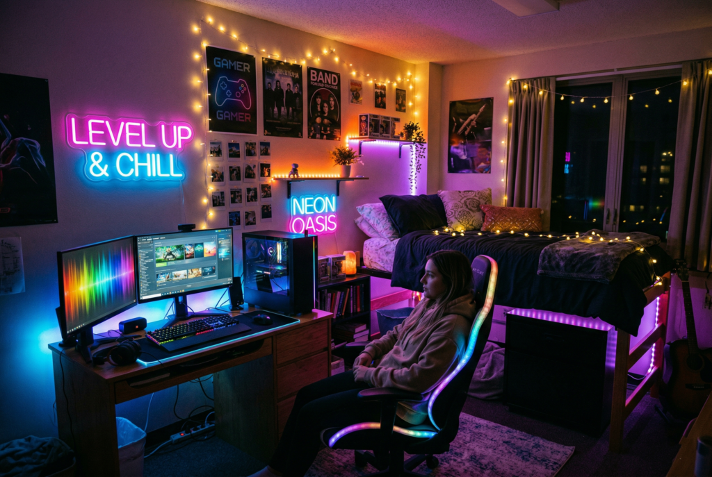 10 Stunning Dorm Room Designs 5 Gemini Generated Image 76bnb176bnb176bn