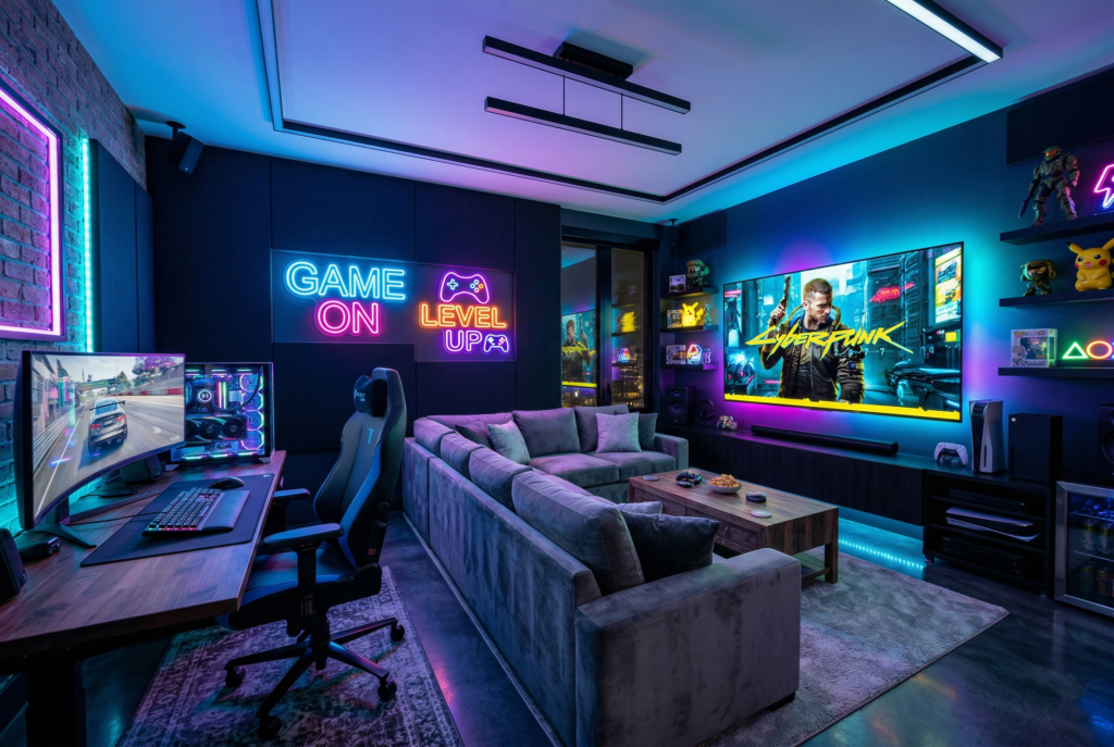 15 Stunning Game Room Design Hacks for a Stylish Setup 1 Gemini Generated Image 8d29v08d29v08d29 1