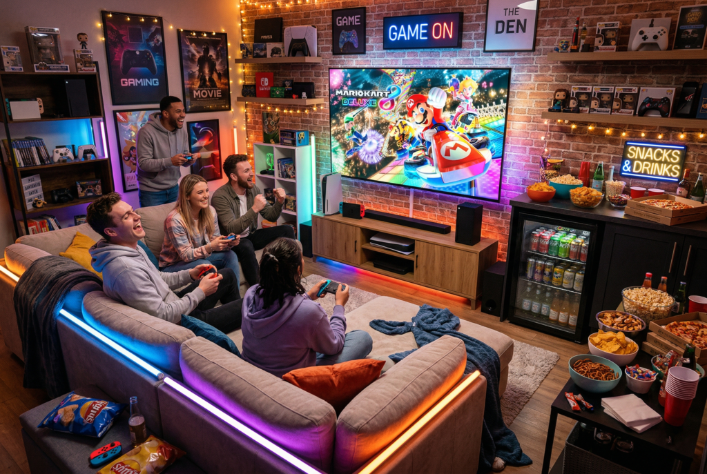 15 Stunning Game Room Design Hacks for a Stylish Setup 12 Gemini Generated Image cr9vuwcr9vuwcr9v