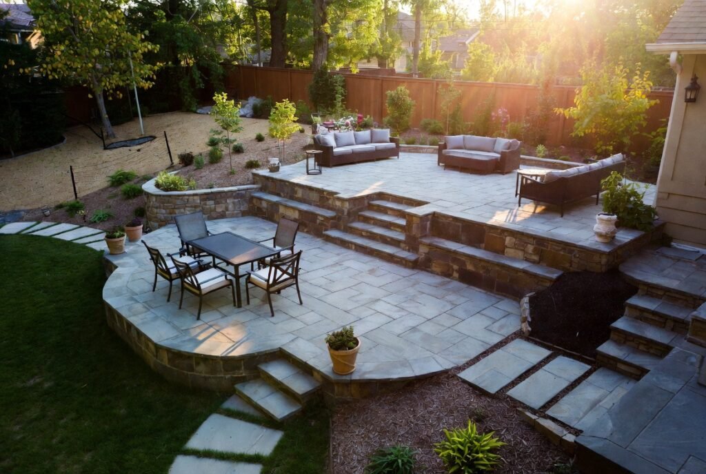15 Paver Patio Ideas to Try 11 e1ef56bf 05b7 47f5 b6f6 eec20b46ab0c