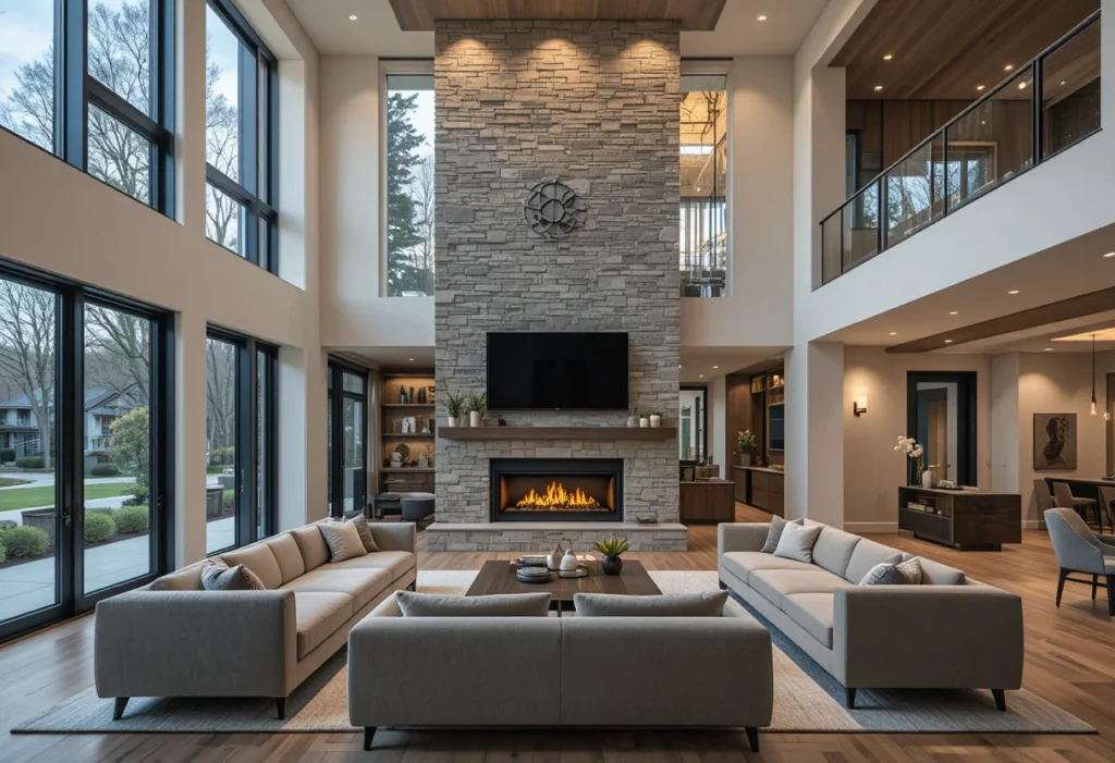 Creative High Ceiling Living Room Ideas That Feel Cozy, Stylish & Livable 6 piclumen 1770393504019