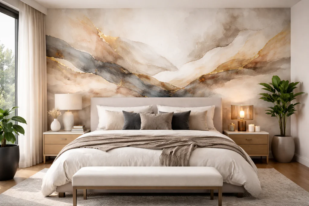 15 Creative Bedroom Wallpaper Ideas 1 ChatGPT Image Mar 20 2026 08 09 50 PM