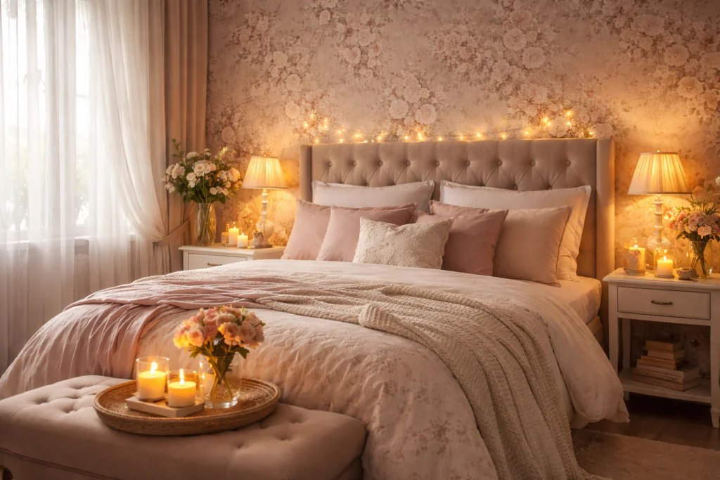 15 Creative Bedroom Wallpaper Ideas 9 ChatGPT Image Mar 20 2026 08 26 50 PM