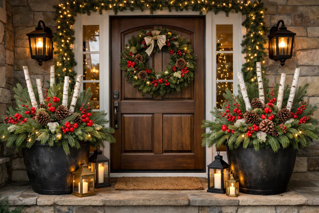 10 Gorgeous Front Porch Christmas Decor Ideas to Create a Magical Holiday Entrance 7 ChatGPT Image Mar 9 2026 08 46 00 PM