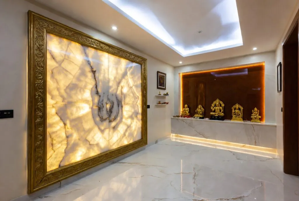 11 Modern Pooja Room Ideas Indian Style to Try for Your Home ✨ 4 51f99431 a205 4e37 869c 151d30a17ab2