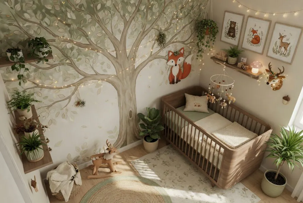15 Creative Woodland Nursery Ideas 1 783e21db 3f38 4d6f 9956 3be3074eff37